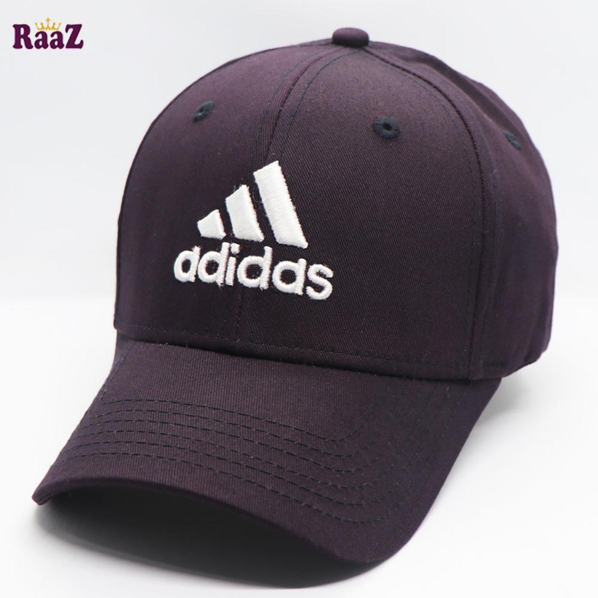Picture of Dark Blue Embroidery Logo Cotton Curved Cap