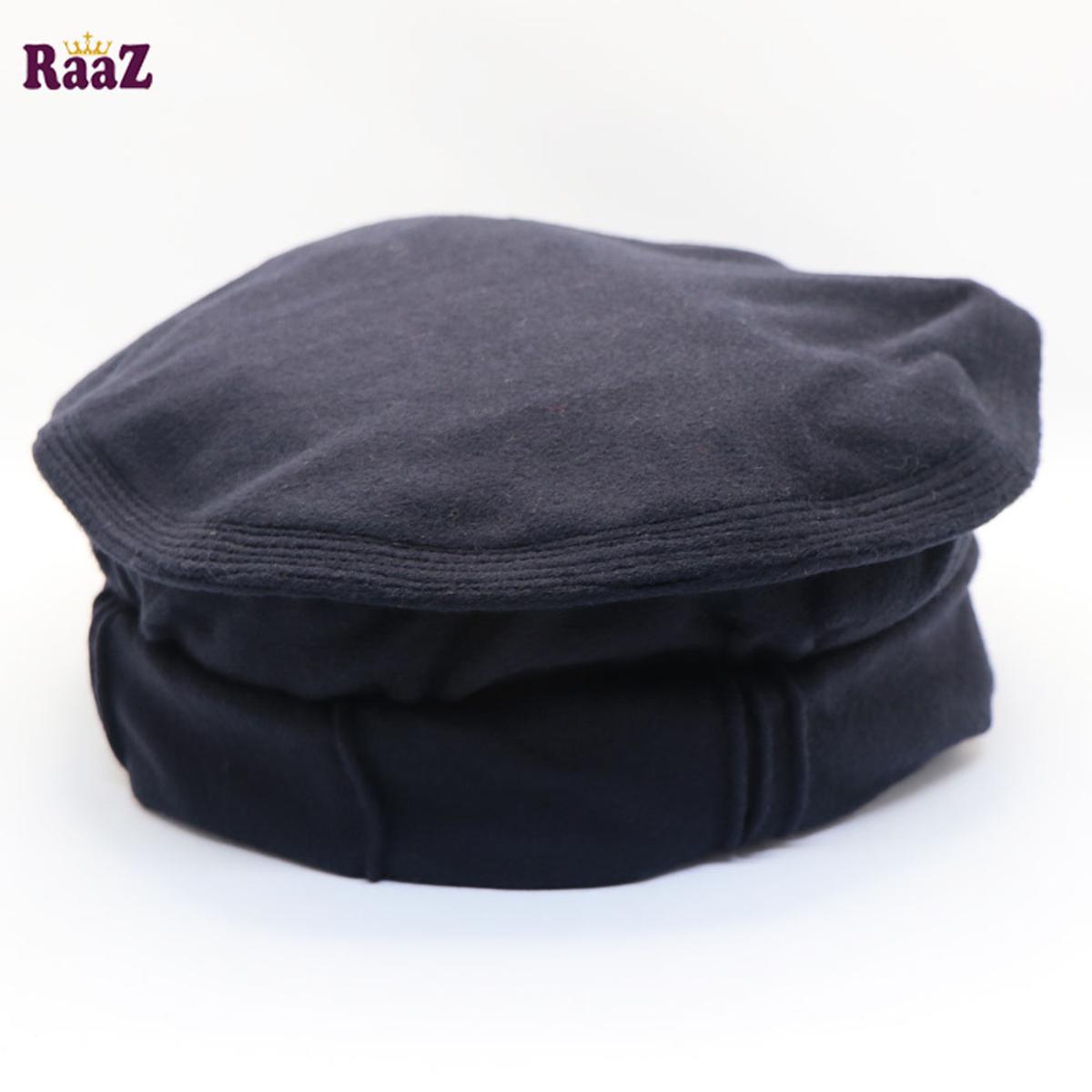 Picture of Navy Blue Traditional Afghani Tupi