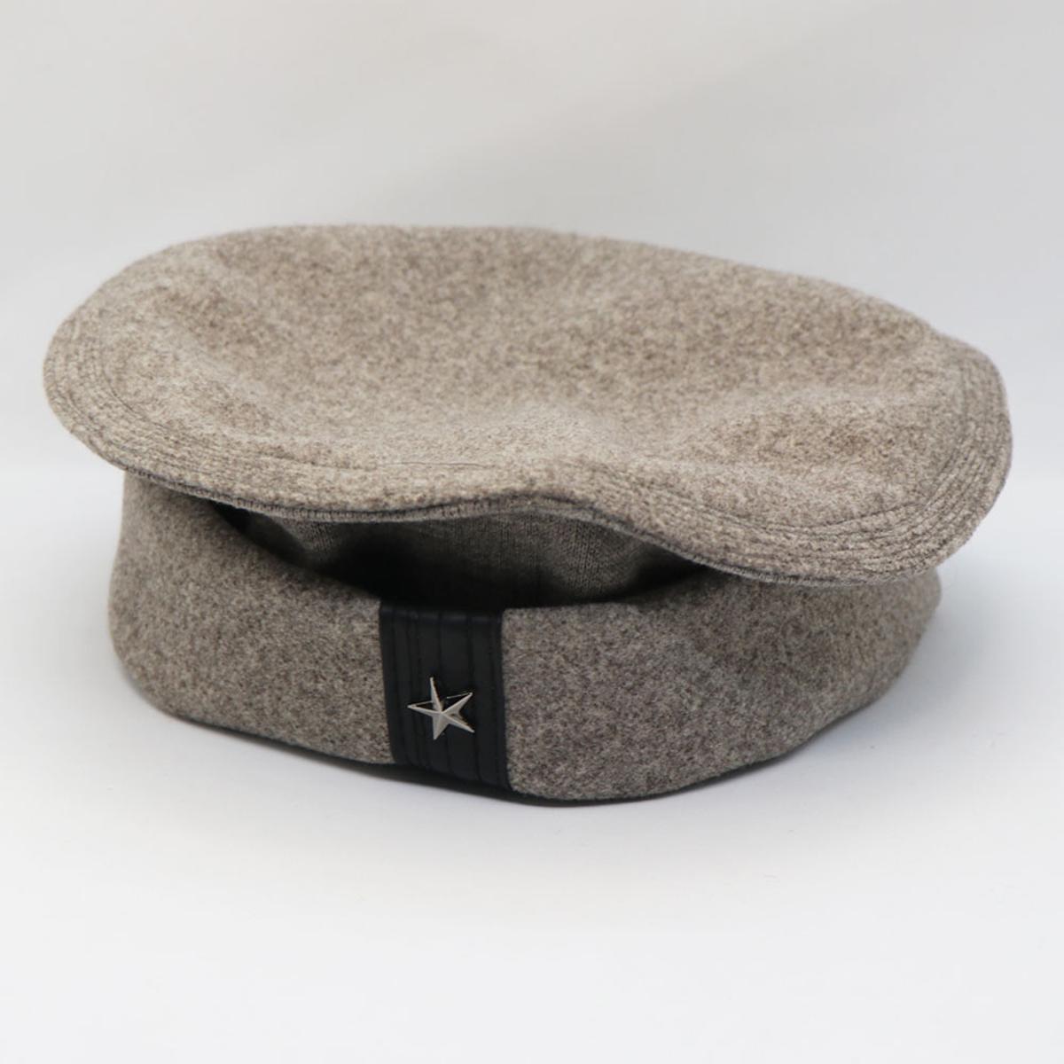 Picture of Off White 2022 New Design Wool Afghani Star Pakol Cap For Men