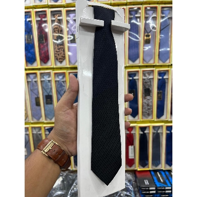 Picture of Black Fashion Formal Neck Tie For Men