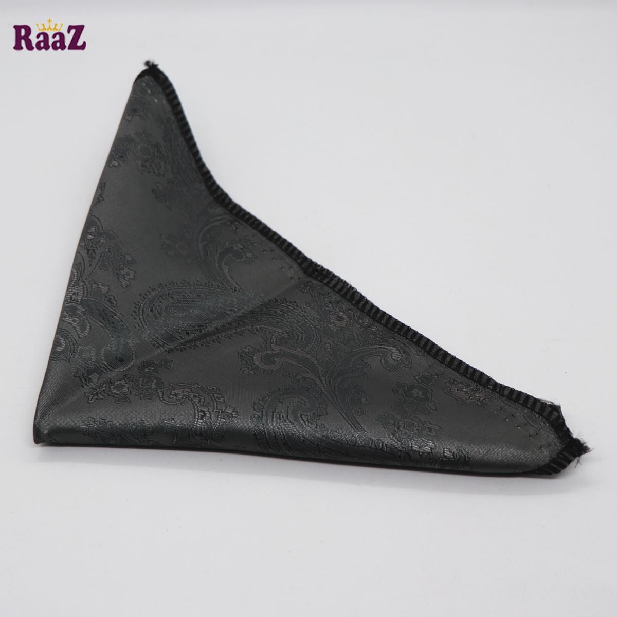 Picture of Men's Luxury Polyester Yarn Handkerchief Paisley Suit Pocket Square