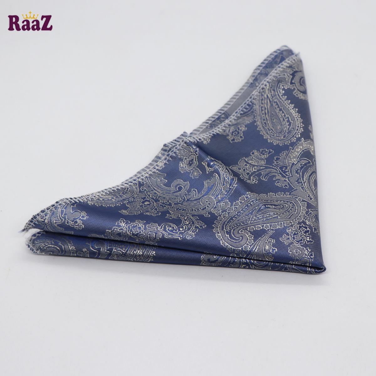 Picture of Men's Luxury Polyester Yarn Handkerchief Paisley Suit Pocket Square