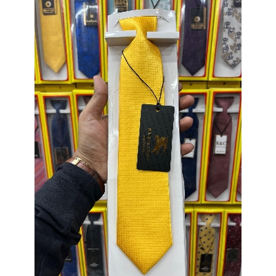 Picture of Yellow Formal Tie For Men
