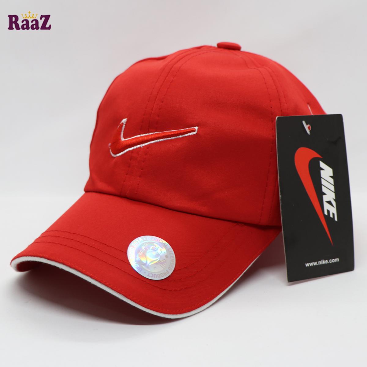 Picture of Kids Red Adjustable Summer Baseball Cap