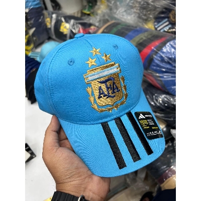Picture of Argentina Three Star Cotton Baseball Cap For Men (Sky Blue)