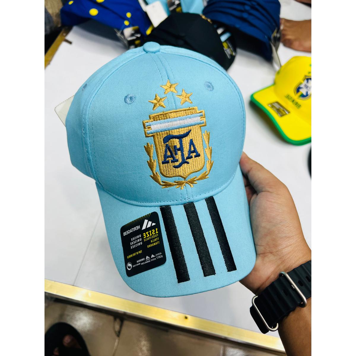 Picture of Argentina Three Star Cotton Baseball Cap For Men
