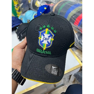 Picture of Brazil Football Team Cotton Sports Baseball Cap