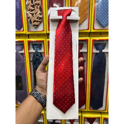 Picture of Red Formal Fashion Tie For Men