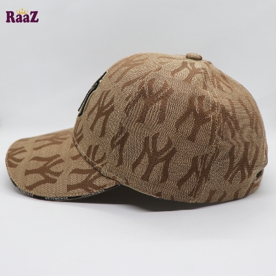 Picture of Easily Usable - Brown New York Yankees Embroidery Logo Imported Premium Baseball Cap - Easy To maintain - Designed - Urban Vibes