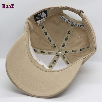 Picture of Off White and Black Cotton Export North Face Cap For Men