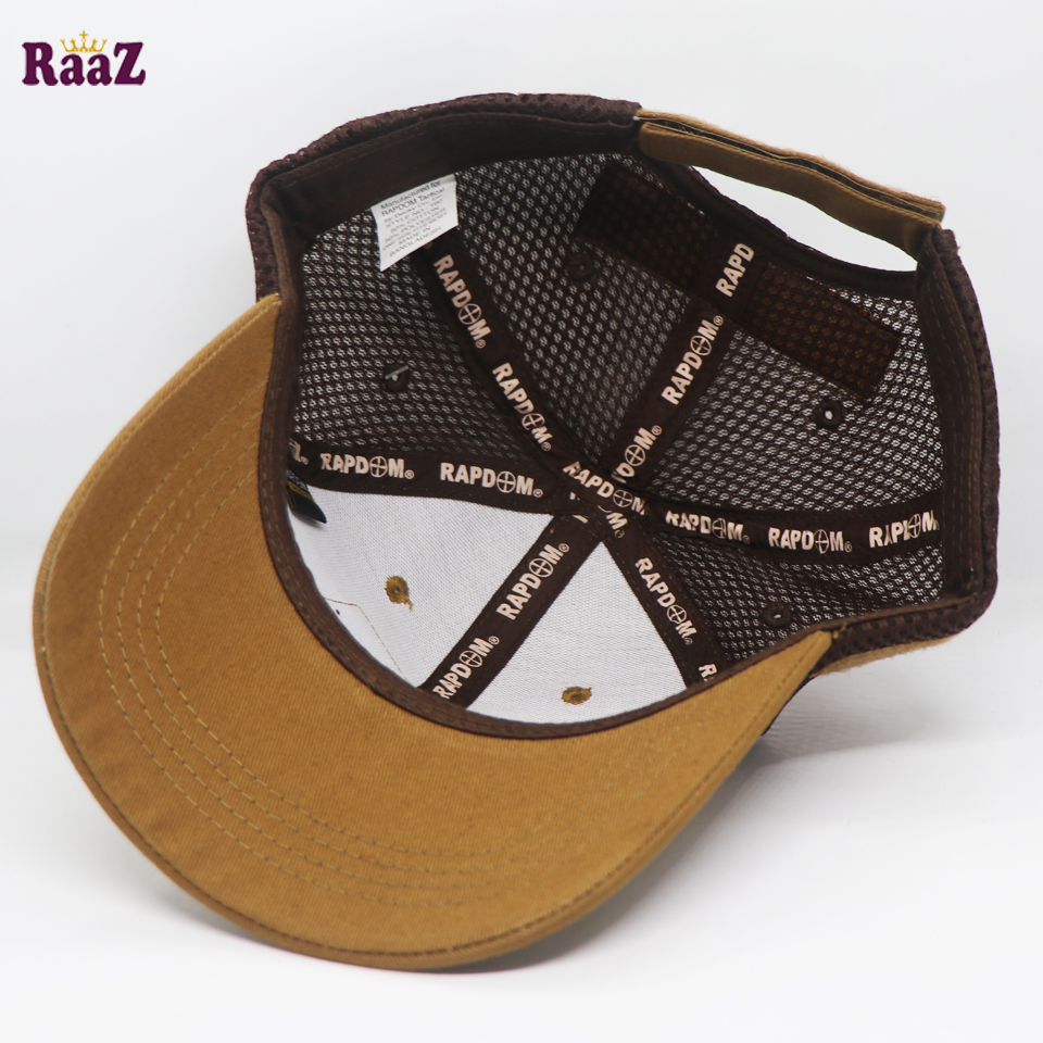 Picture of Brown Tactical Operator Ripstop Cotton Baseball Cap With Loop Patch