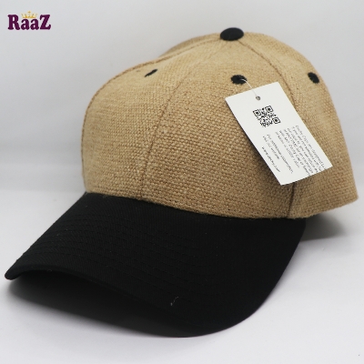 Picture of Navy Blue Off White Two Tone Decky 6 Panel Premium Export Curved Snapback Cap