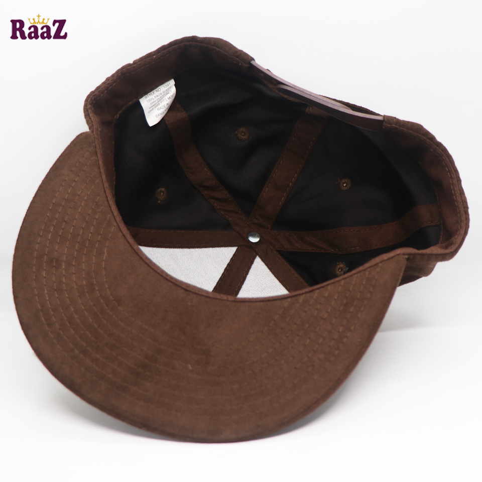 Picture of Coffee Decky Wide Brim 6 Panel Premium Export Snapback Cap