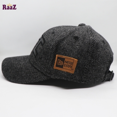 Picture of UFC Leather Logo Wool Fabrics Curved Cap