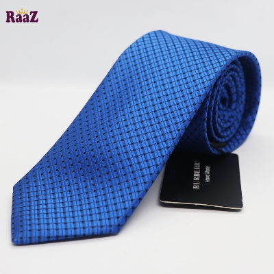 Picture of Black Stripe Black Dot Design Formal Tie For Men