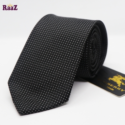 Picture of Black Dot Design Formal Tie For Men