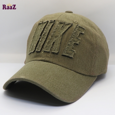 Picture of Light Green Export Cotton Wash Baseball Cap For Men