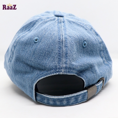 Picture of Navy Blue Export Denim Baseball Cap For Men (Denim)