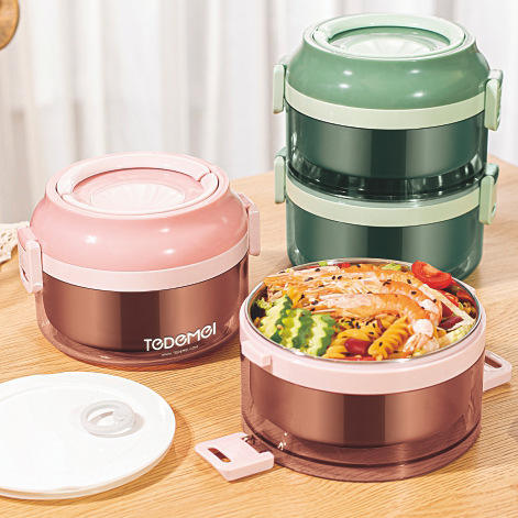 Picture of Tedemei Double‑Layer Stainless Steel Lunch Box