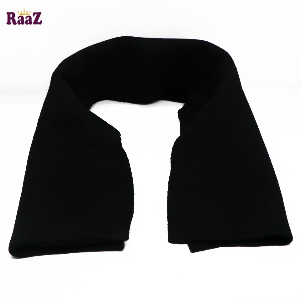 Picture of Black Woolen Winter Muffler For Men
