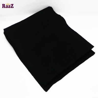 Picture of Black Woolen Winter Muffler For Men