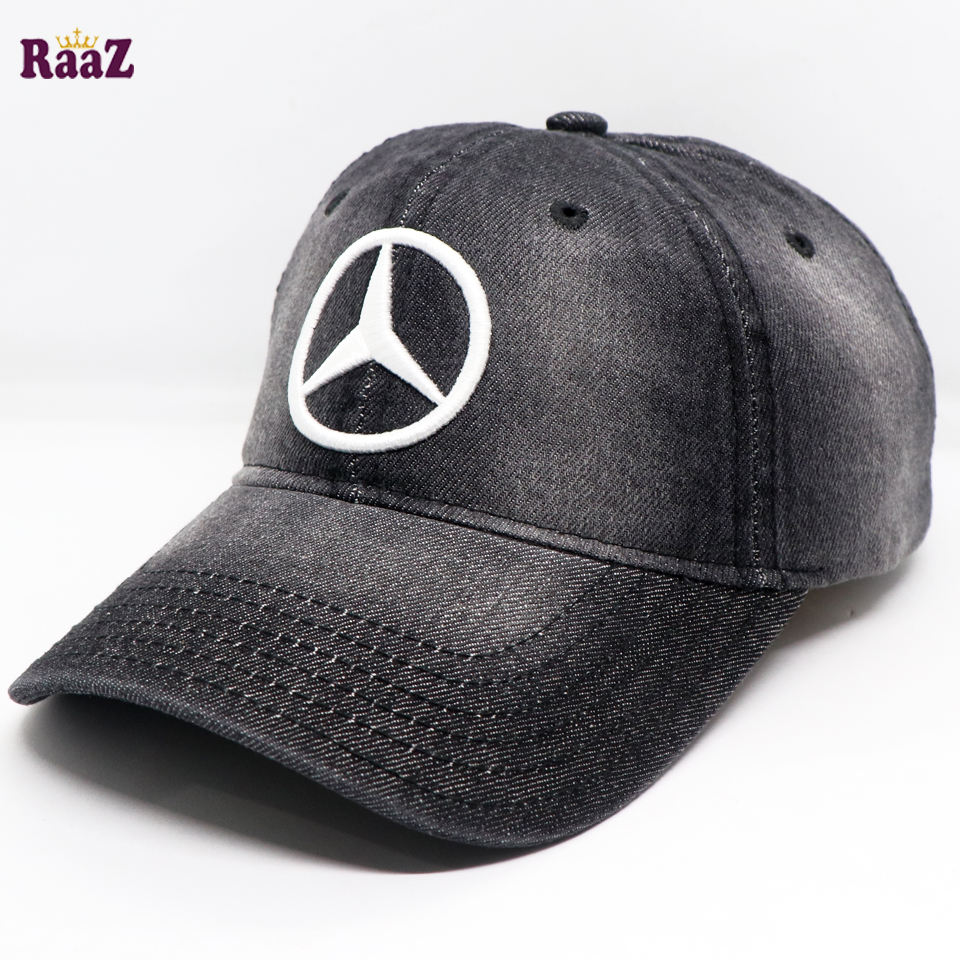 Picture of Black Shade Denim Merced Curved Visor Cap