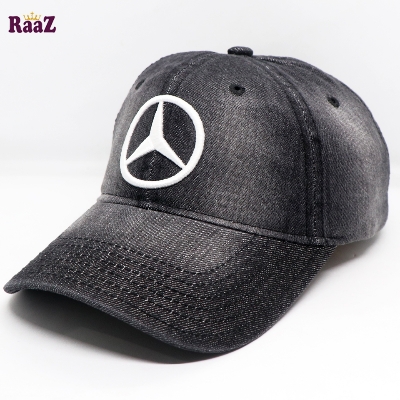 Picture of Black Shade Denim Merced Curved Visor Cap
