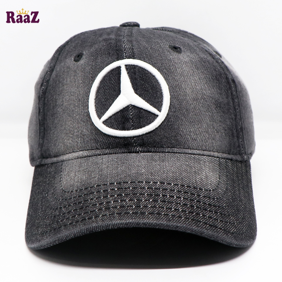 Picture of Black Shade Denim Merced Curved Visor Cap