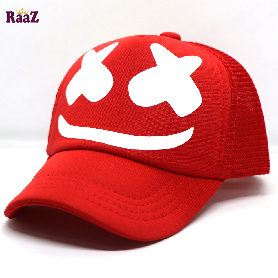 Picture of Red Marshmellow Kids Foam Net Cap