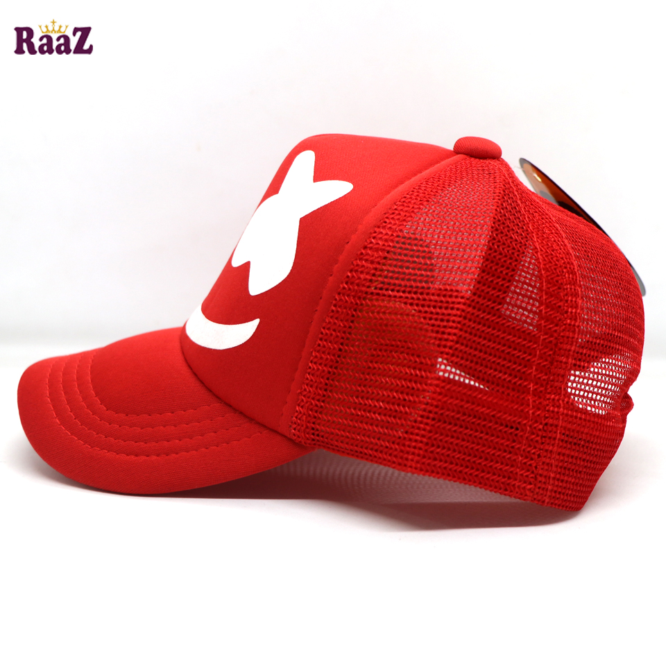 Picture of Red Marshmellow Kids Foam Net Cap