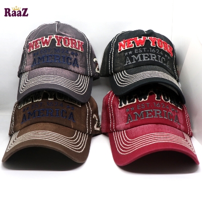 Picture of New York America Retro Wash Baseball Cap