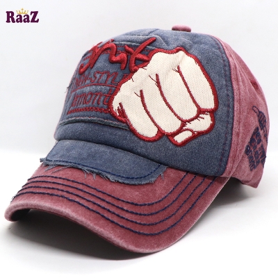 Picture of JMT Smash Embroidery Logo Wash Baseball Cap