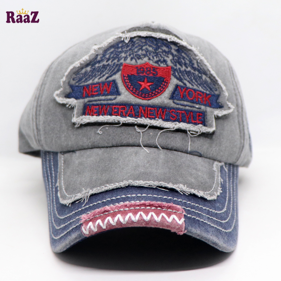 Picture of Silver Blue New York 1985 Wash Imported cap