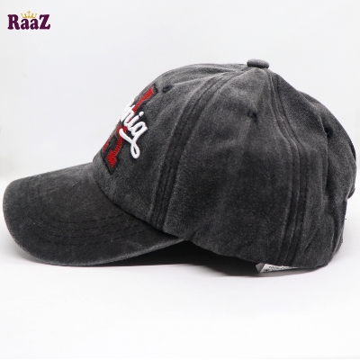 Picture of Deep Grey CA California Logo Wash Imported Baseball Cap