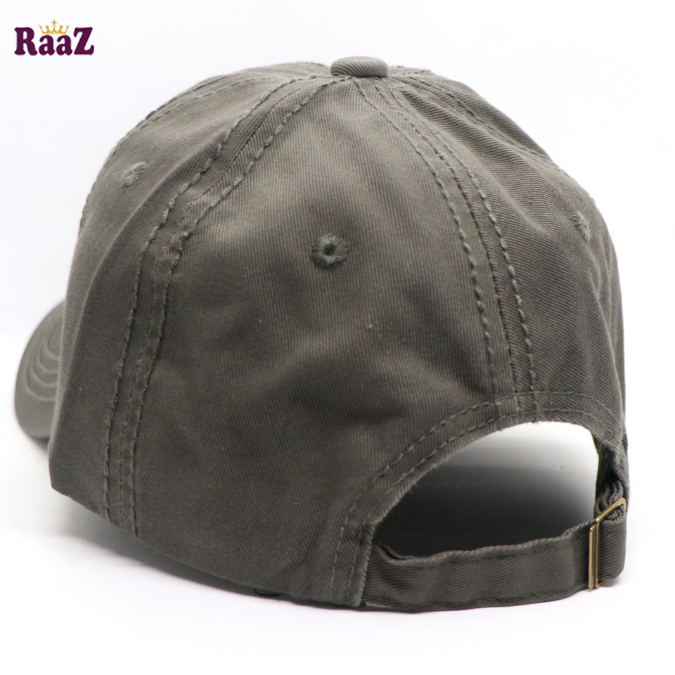 Picture of Deep Green Friday Bold Solid Logo Imported Wash Cap