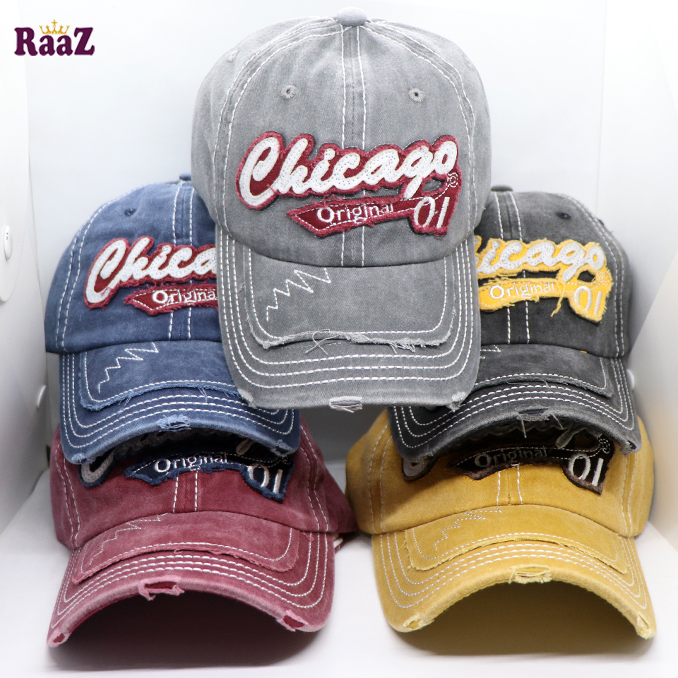 Picture of Maroon Chicago Original 01 Imported Wash Cap