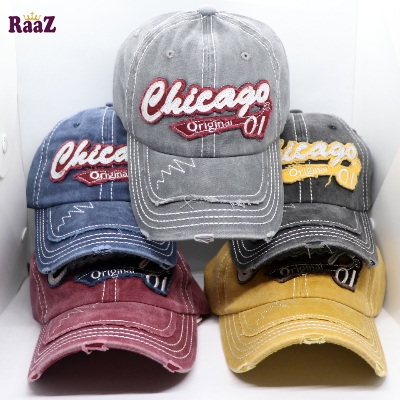 Picture of Maroon Chicago Original 01 Imported Wash Cap