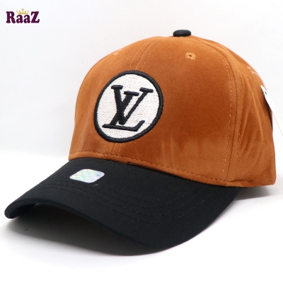 Picture of L-V Black And Brown Export Velvet Baseball Cap For Men