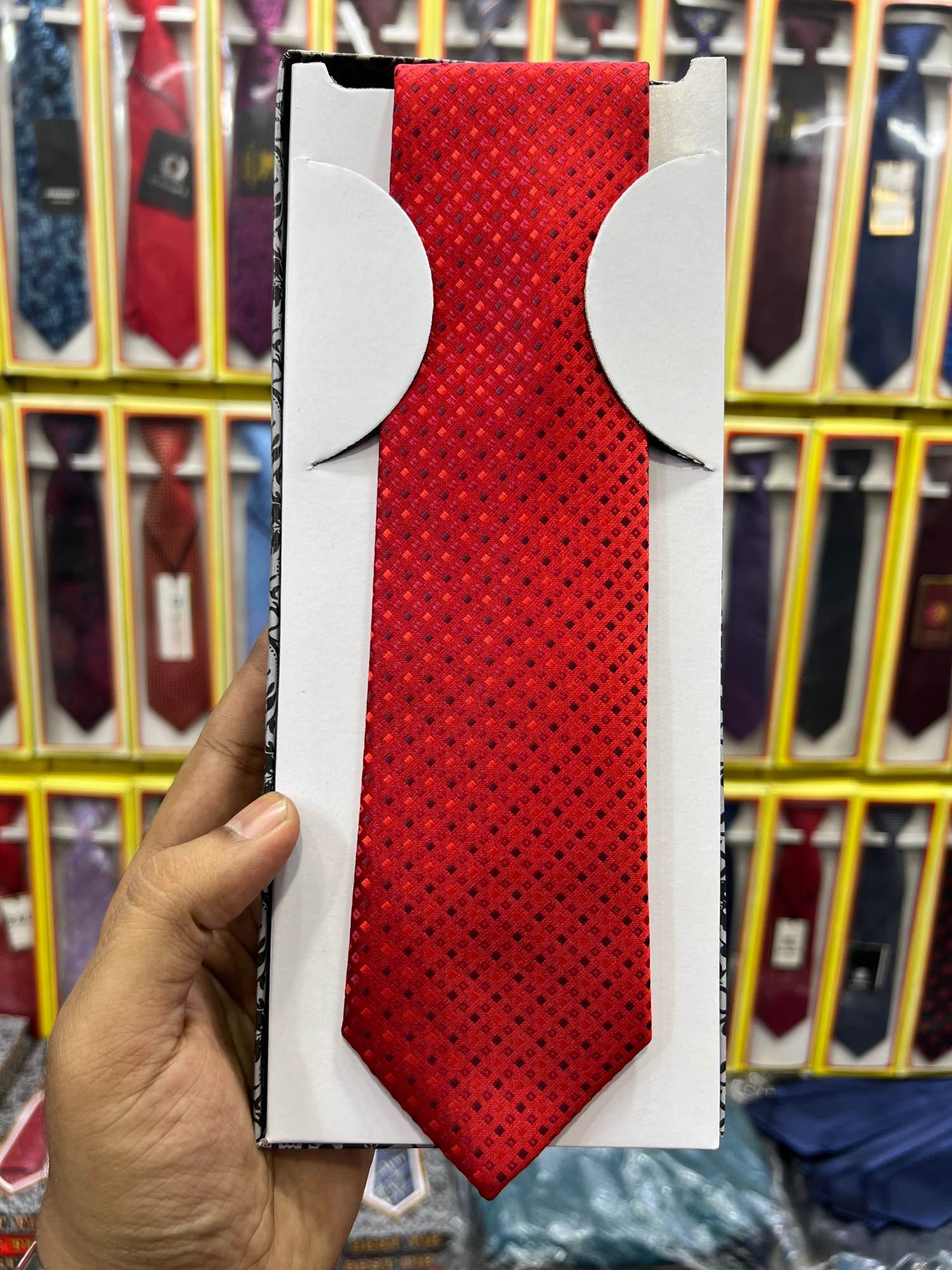 Picture of Red Fashion For Tie For Men