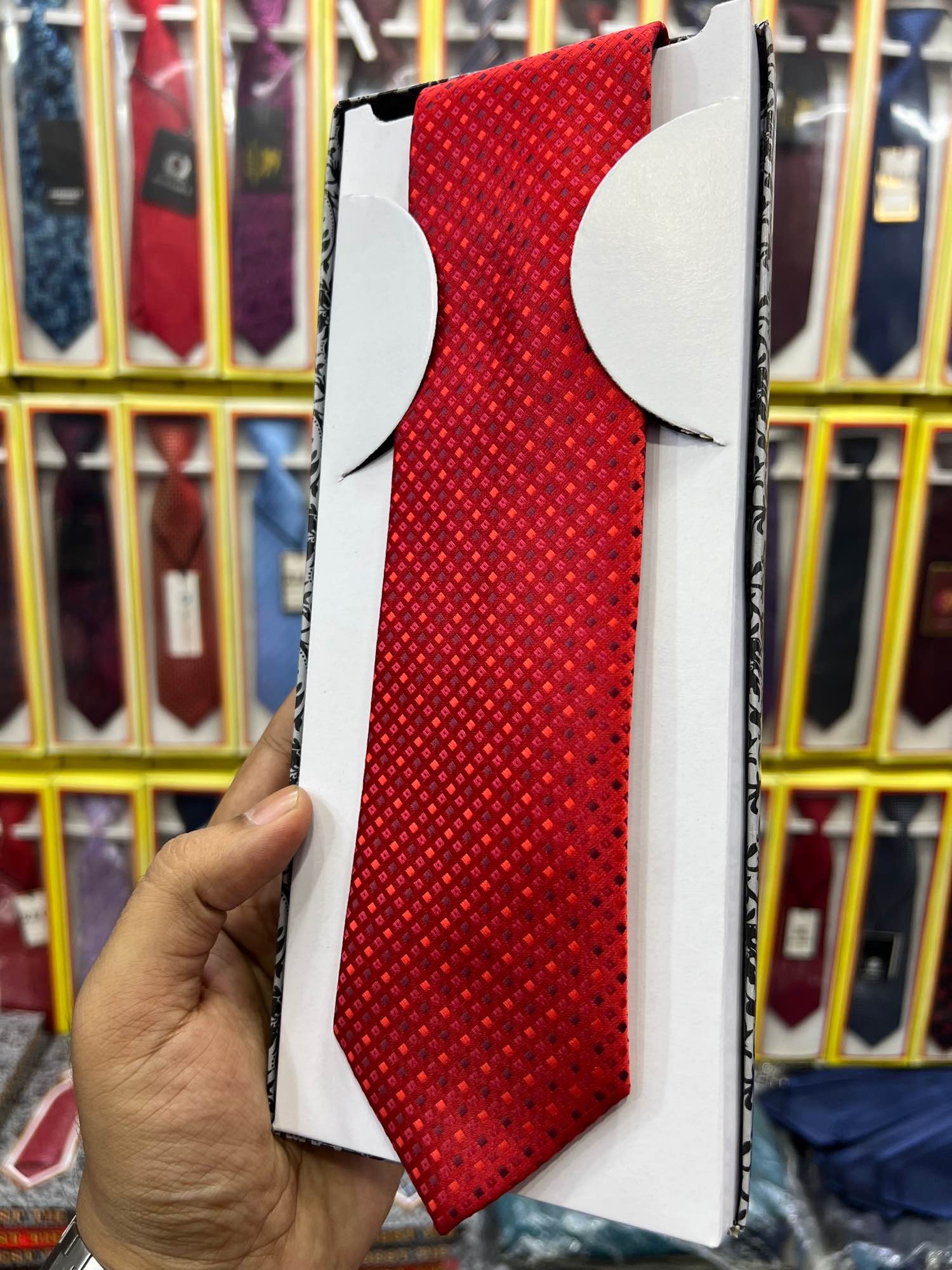 Picture of Red Fashion For Tie For Men