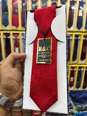 Picture of Red Fashion Formal Tie For Men