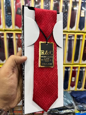 Picture of Red Fashion Formal Tie For Men