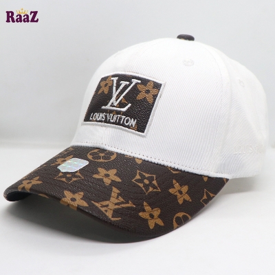 Picture of LV White Cotton Cap for Men