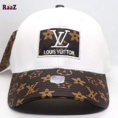 Picture of LV White Cotton Cap for Men