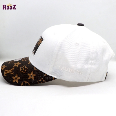Picture of LV White Cotton Cap for Men