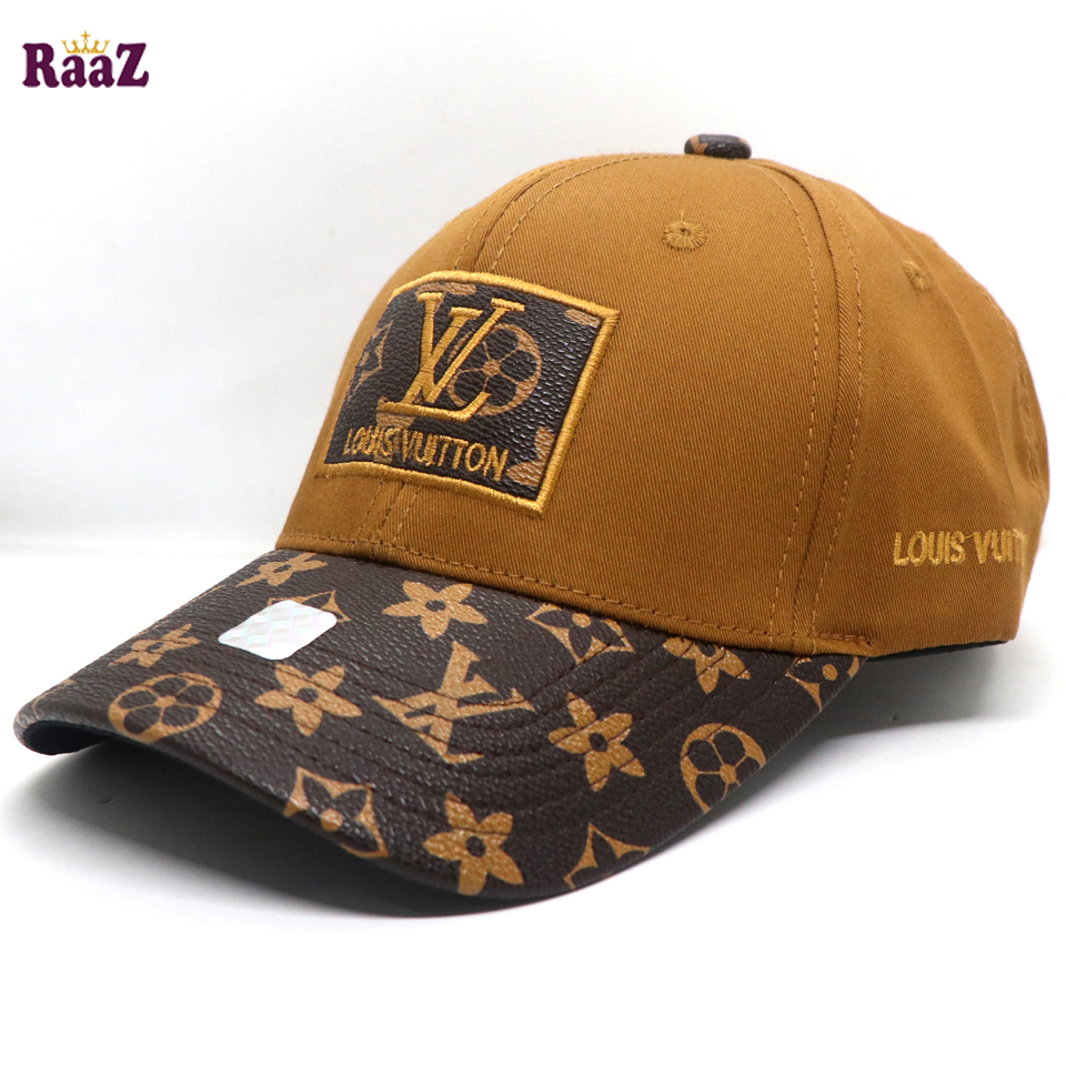 Picture of LV Brown Cotton Cap for Men