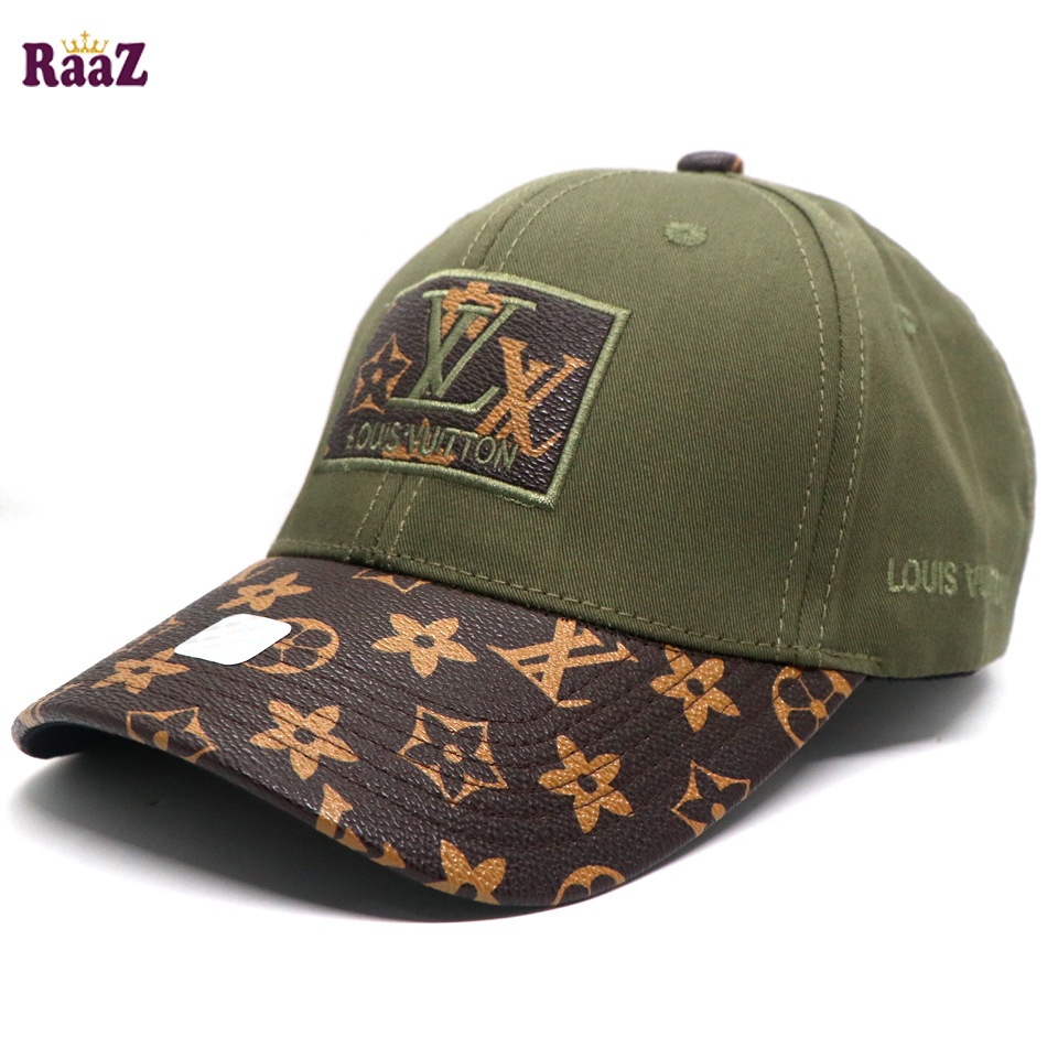 Picture of LV Green Cotton Cap for Men