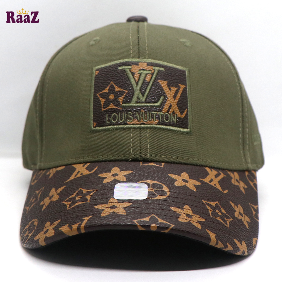Picture of LV Green Cotton Cap for Men