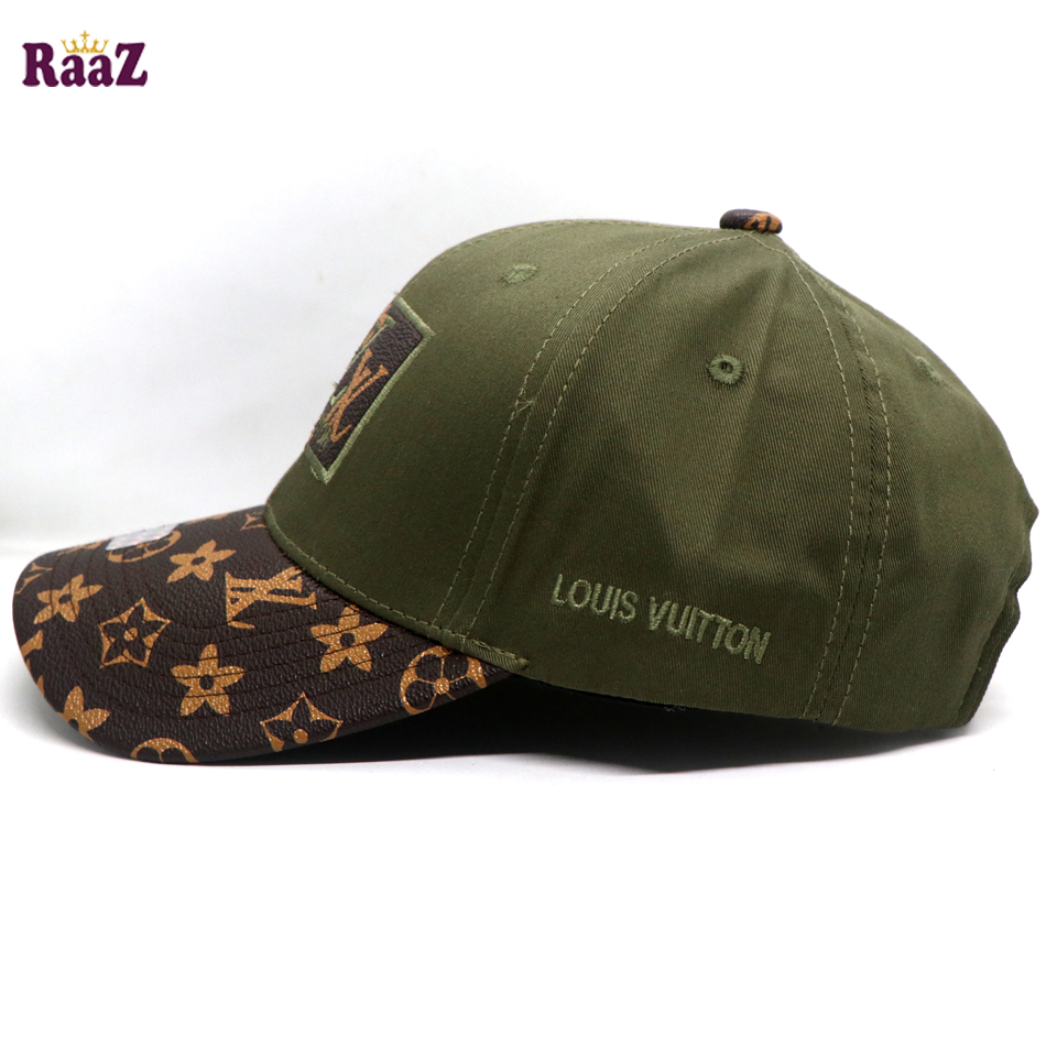 Picture of LV Green Cotton Cap for Men