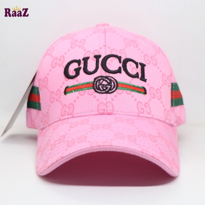 Picture of Pink GG Logo Fashion Cap